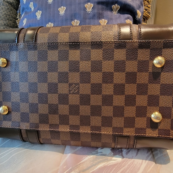 Louis Vuitton Damier Ebene Berkeley Satchel - Picture 7 of 12